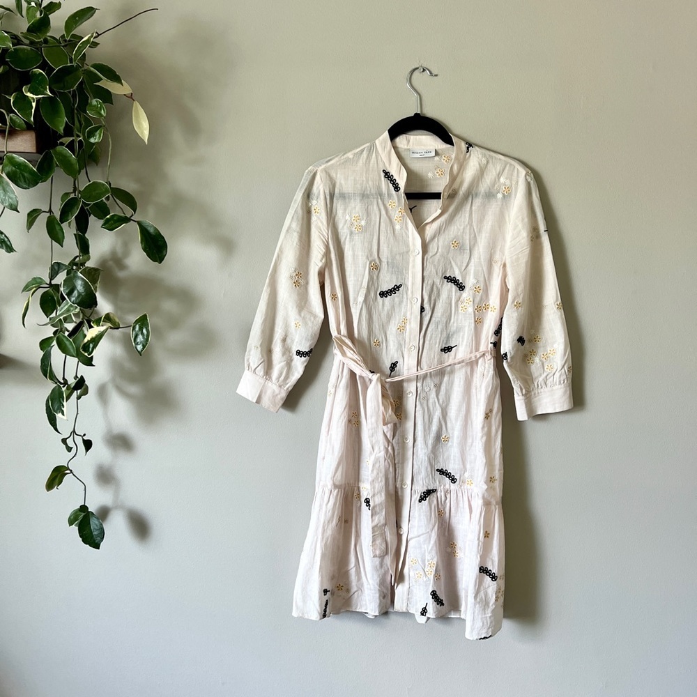 Megan Park embroidered dress